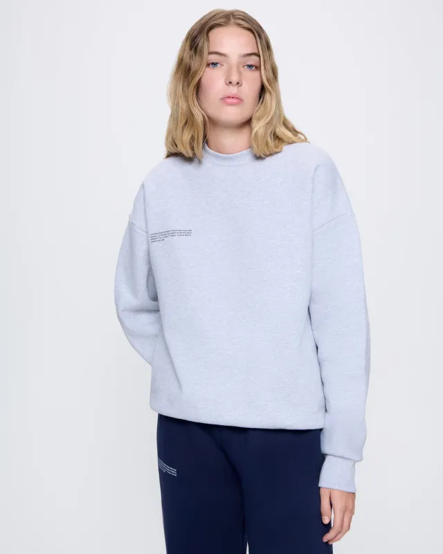 Womens 365 Heavyweight Sweatshirt—grey marl sold by Pangaia