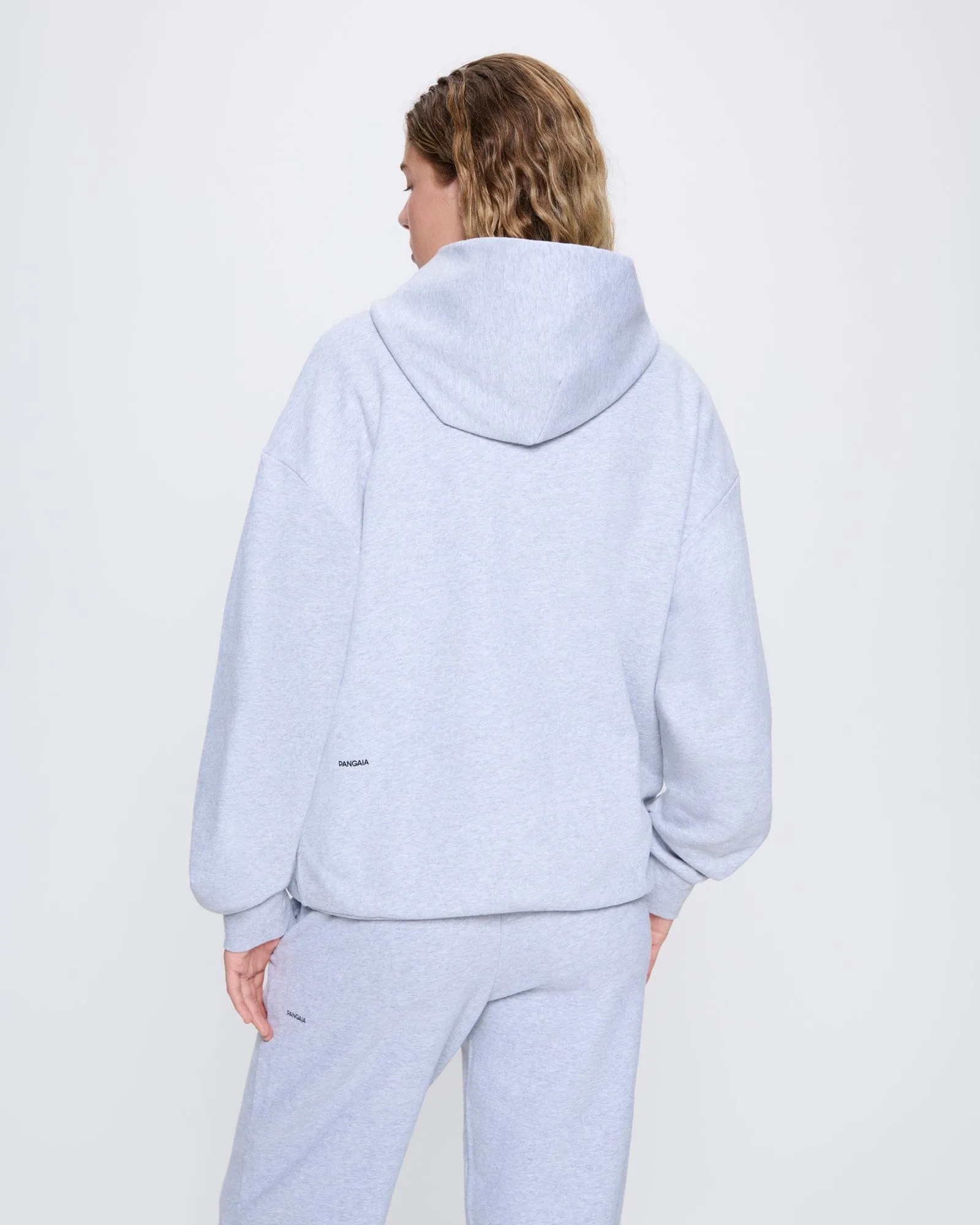 Womens 365 Midweight Hoodie—grey marl sold by Pangaia product image thumbnail 5