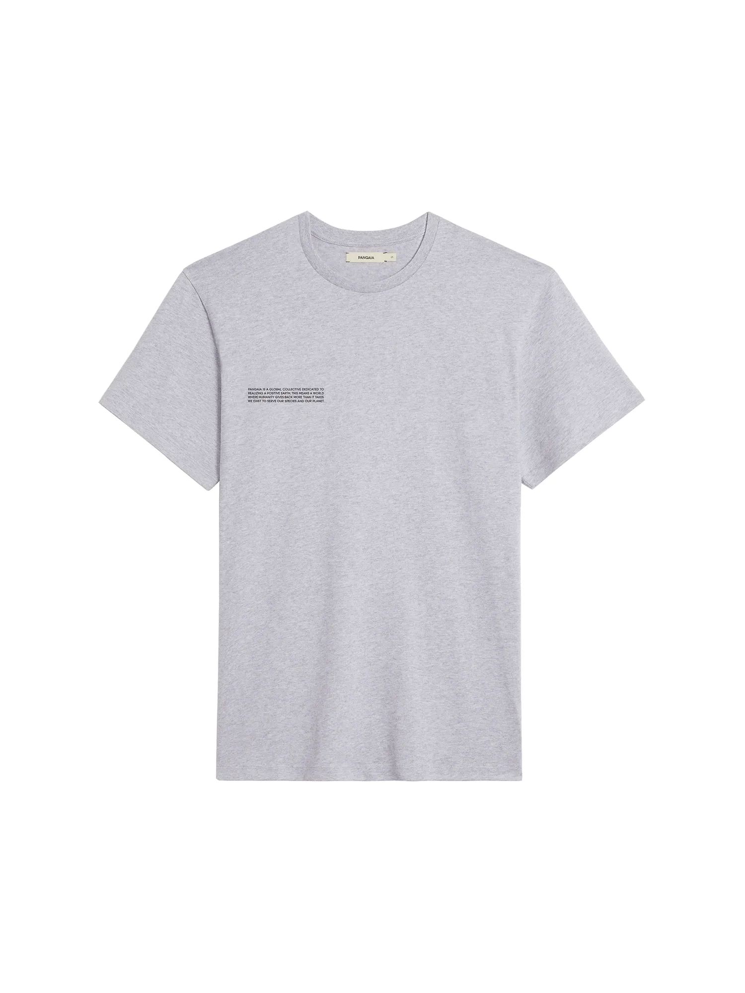 Womens 365 Midweight T-shirt—grey marl sold by Pangaia product image thumbnail 2
