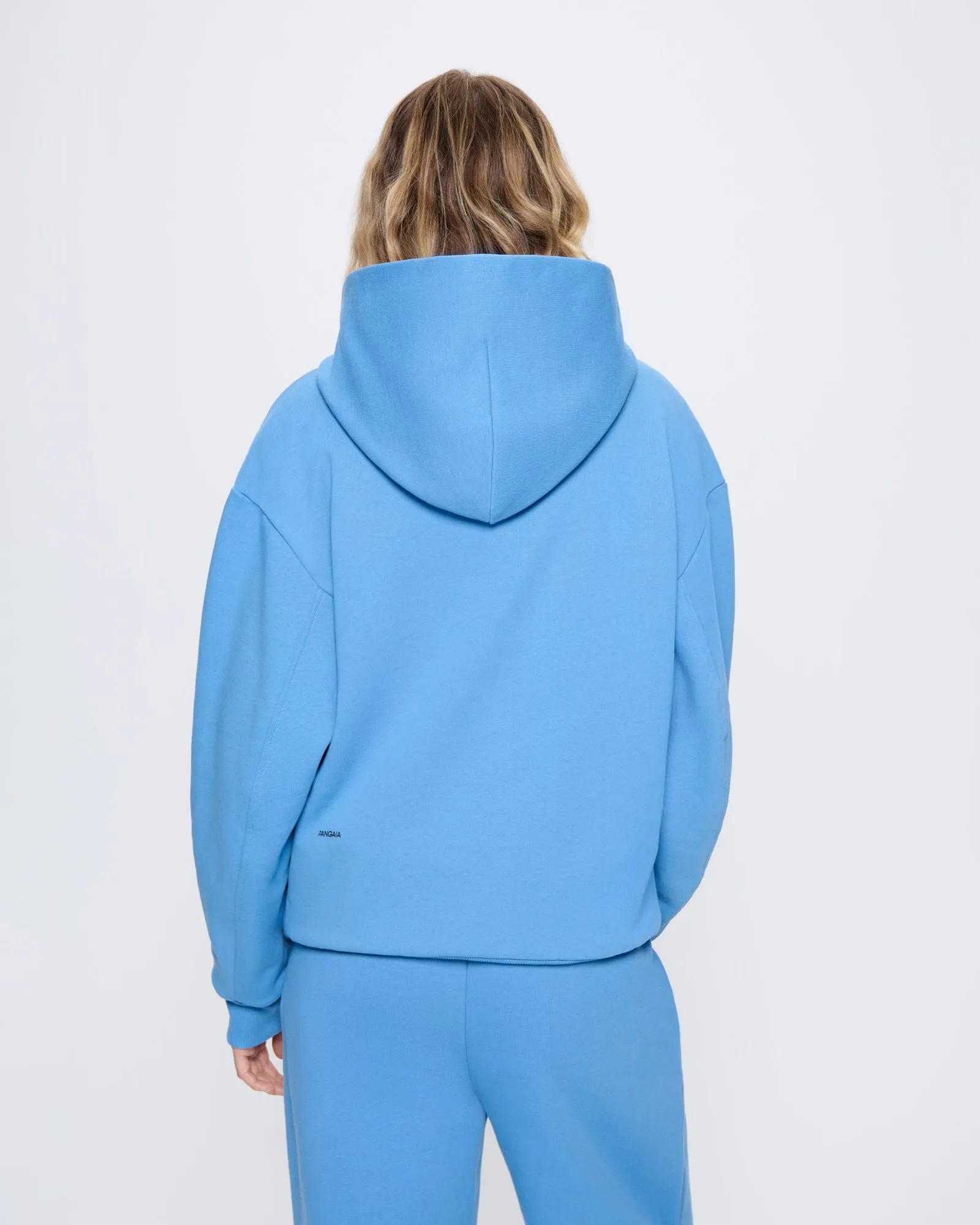 Archive Womens DNA Hoodie—summit blue sold by Pangaia product image thumbnail 5