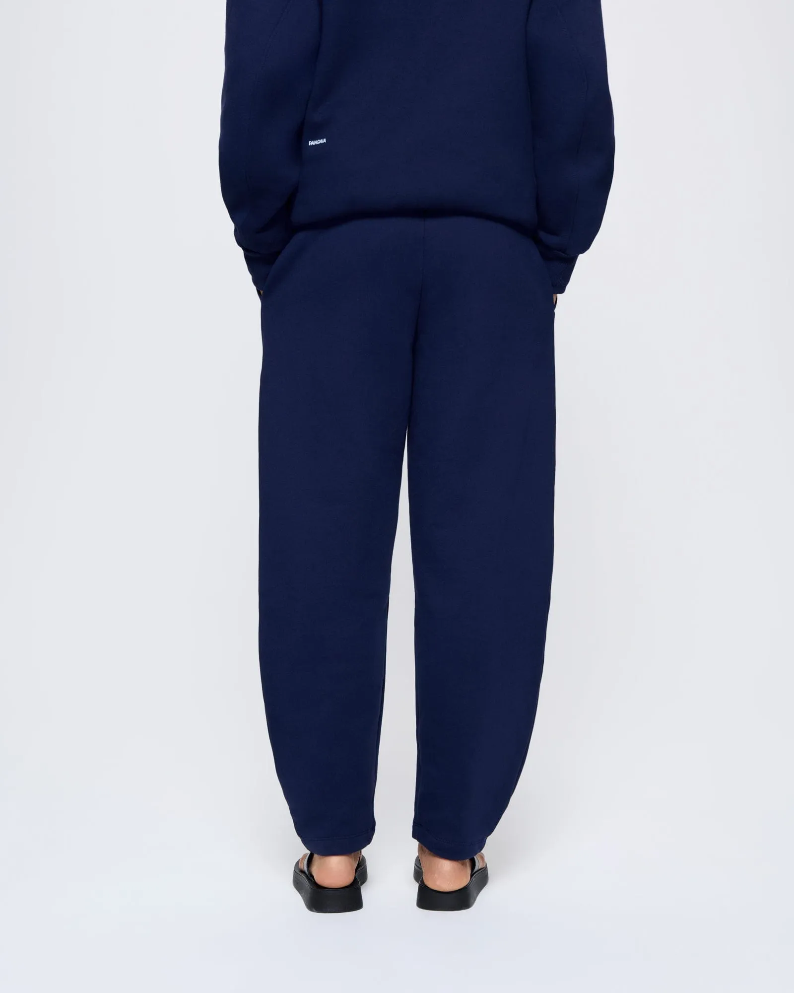Archive Womens DNA Barrel-Leg Track Pants—navy sold by Pangaia product image thumbnail 5