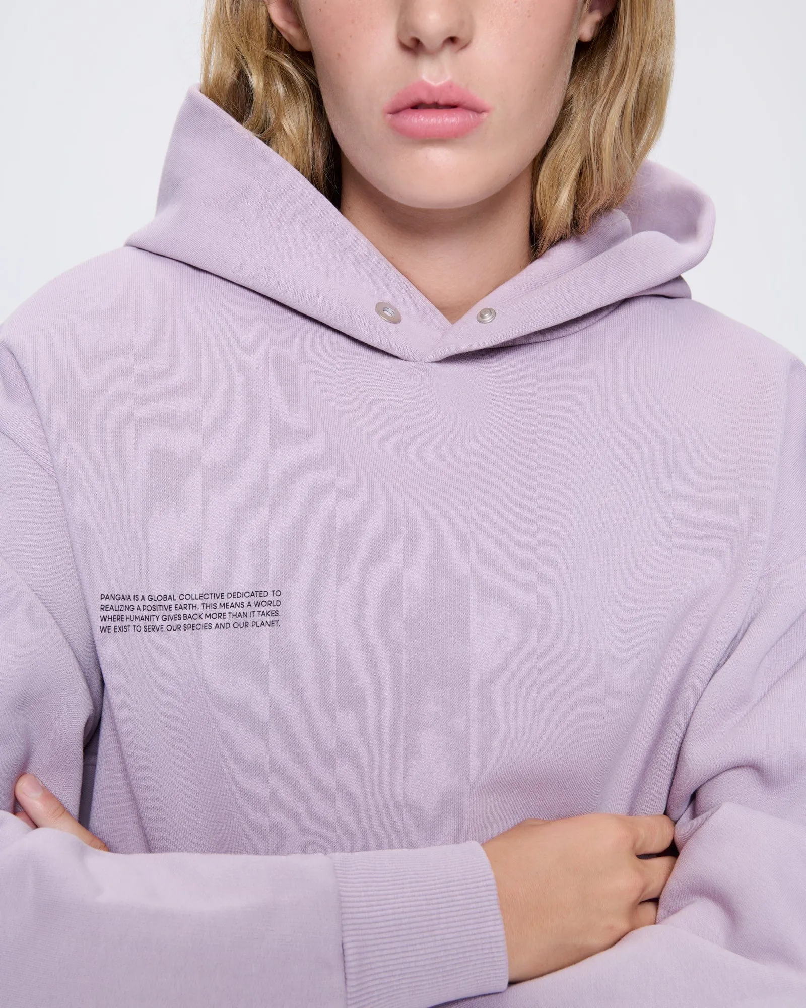 Womens DNA Hoodie—raisin purple sold by Pangaia product image thumbnail 5