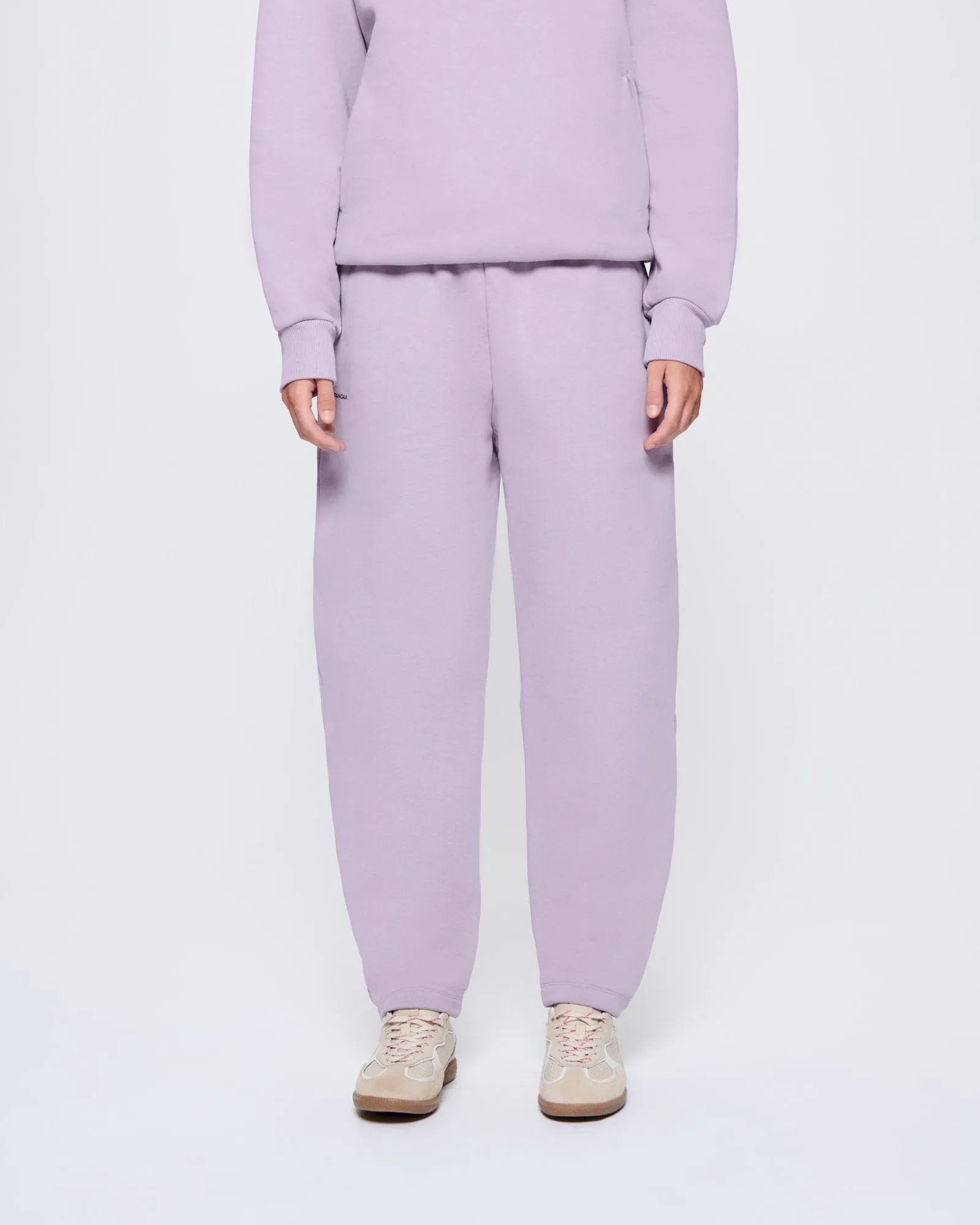 Womens DNA Barrel-Leg Track Pants—raisin purple sold by Pangaia product image thumbnail 3
