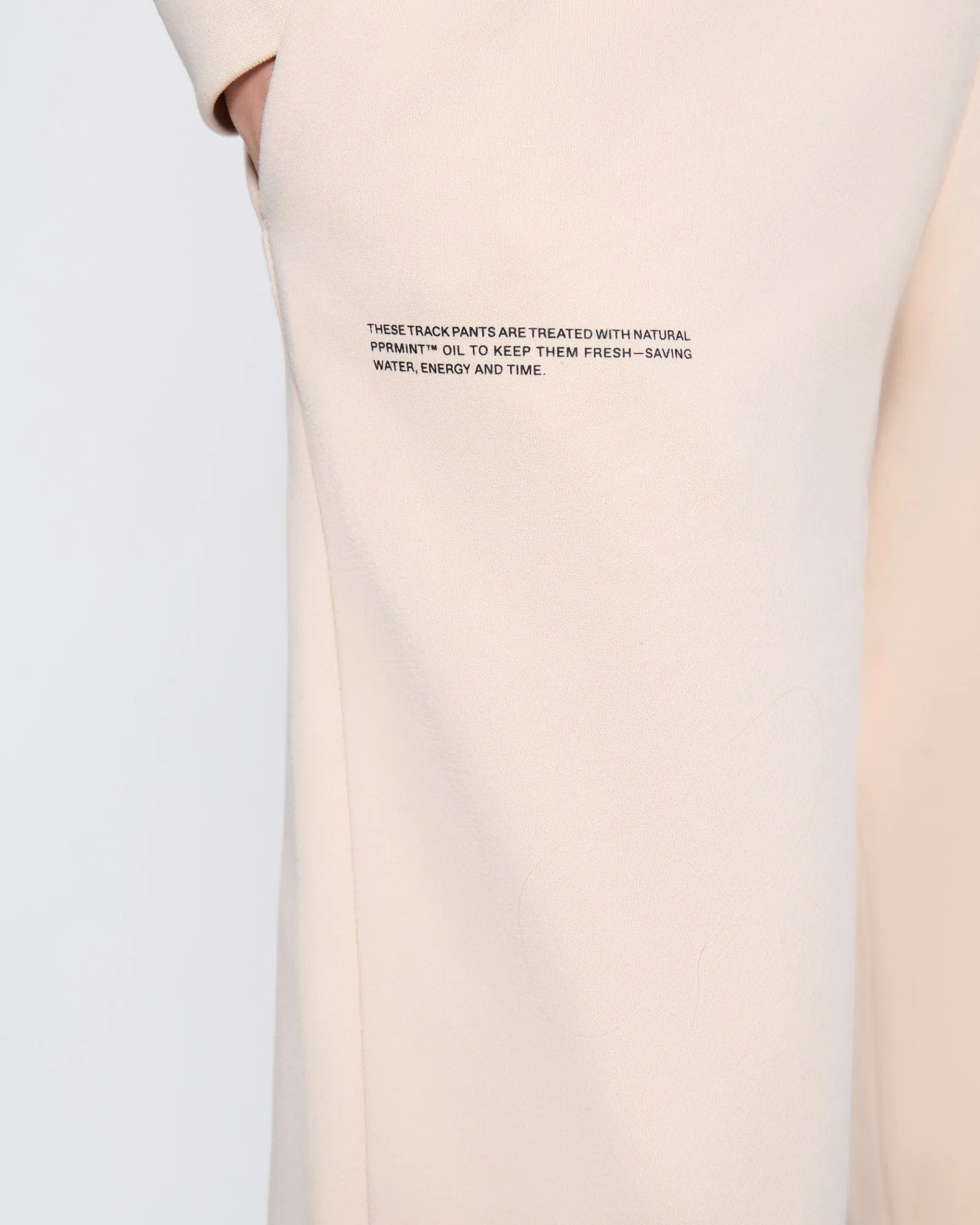 Womens 365 Midweight Track Pants—sand sold by Pangaia product image thumbnail 4