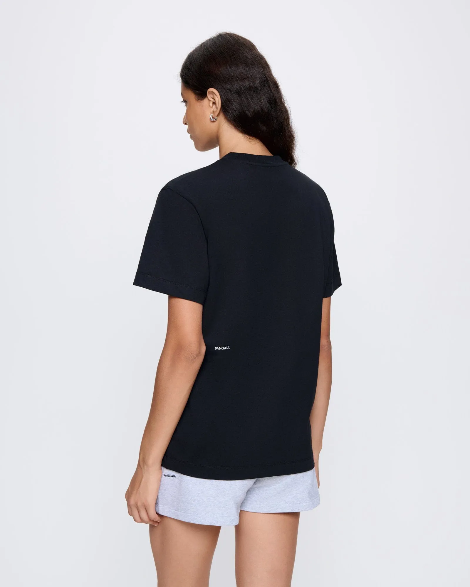 Womens 365 Midweight T-shirt—Black sold by Pangaia product image thumbnail 5