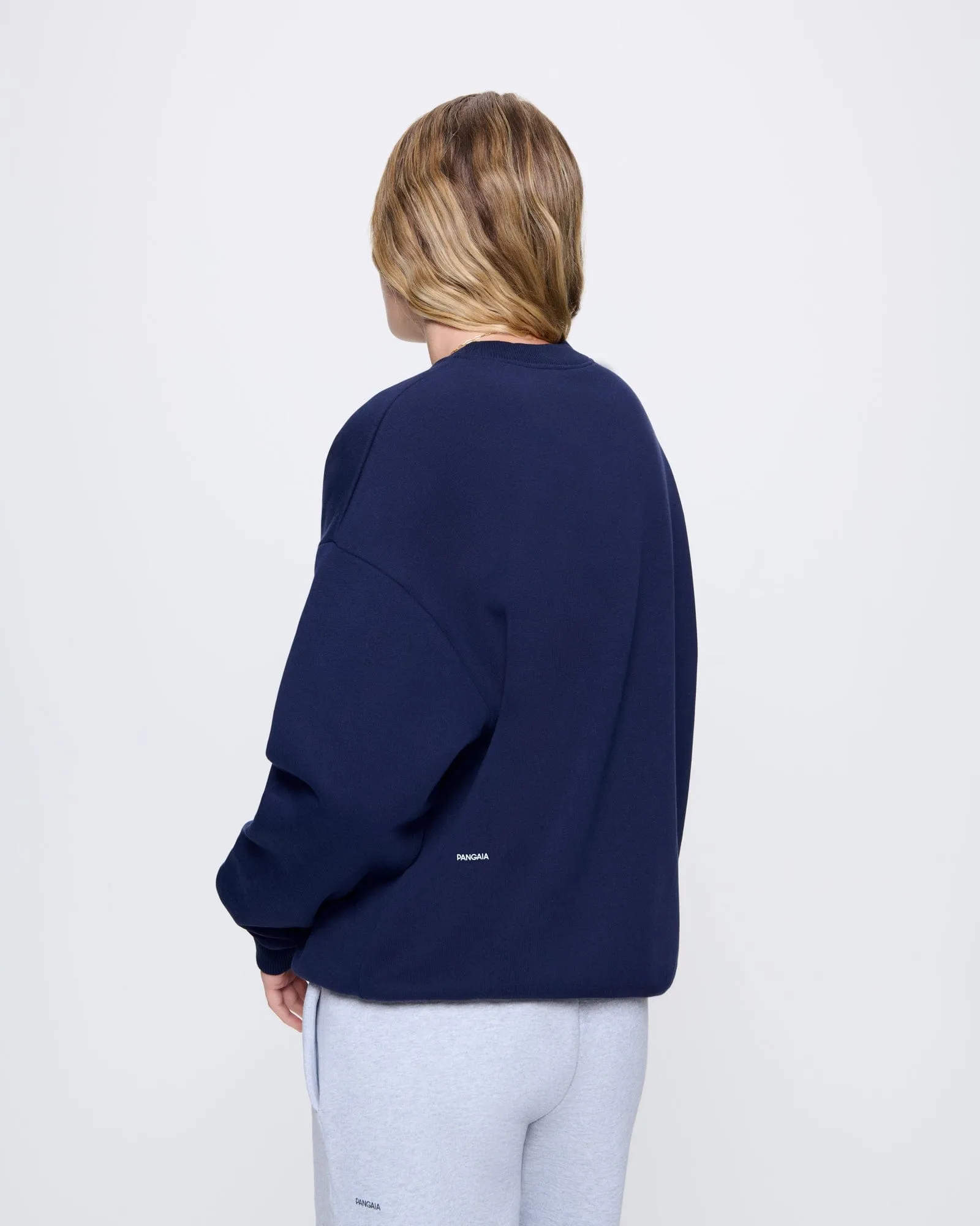 Womens 365 Heavyweight Sweatshirt—navy sold by Pangaia product image thumbnail 5