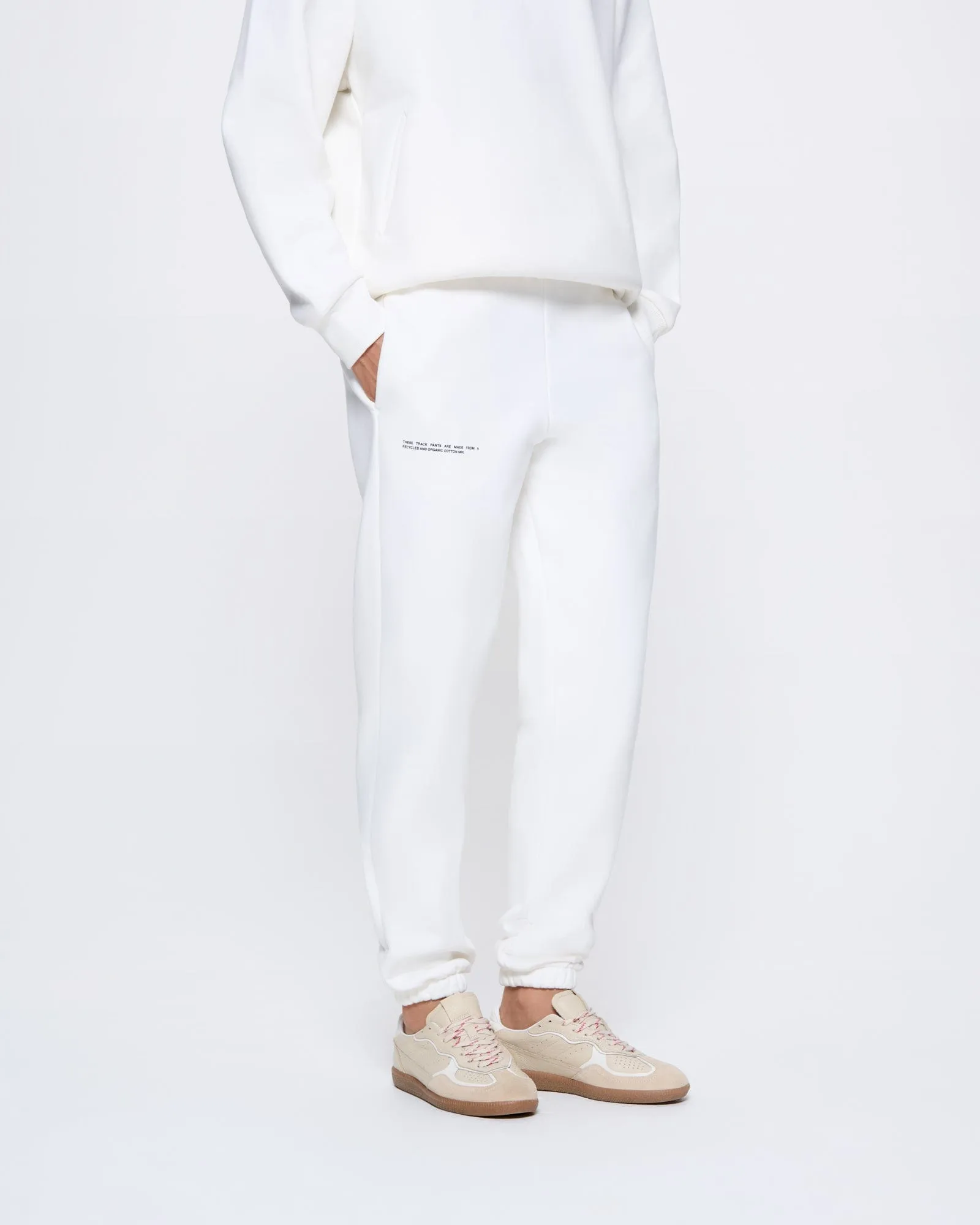Womens 365 Heavyweight Track Pants—off-white sold by Pangaia product image thumbnail 3