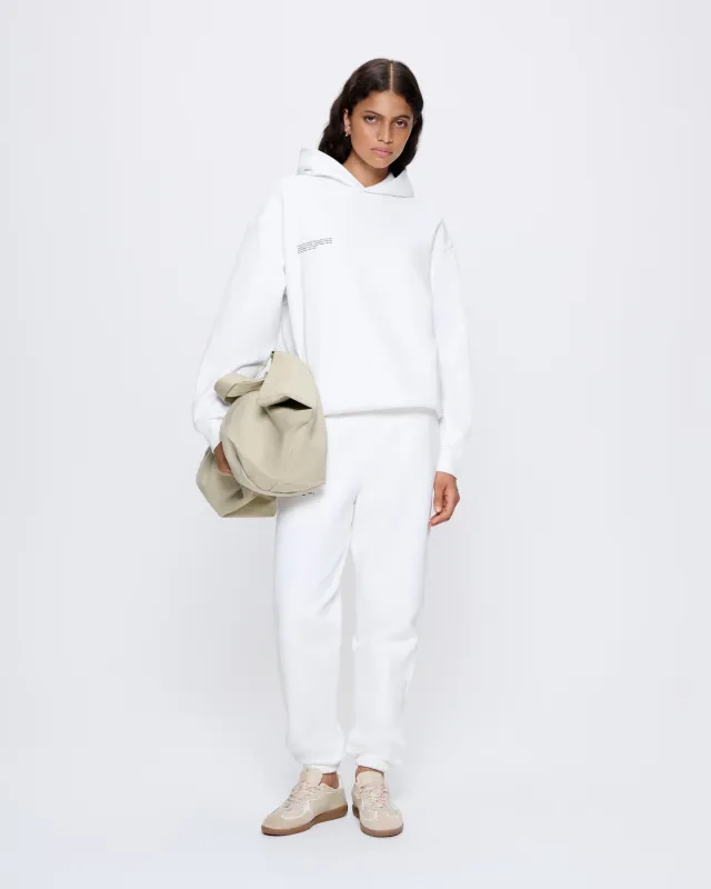 Womens 365 Heavyweight Track Pants—off-white sold by Pangaia