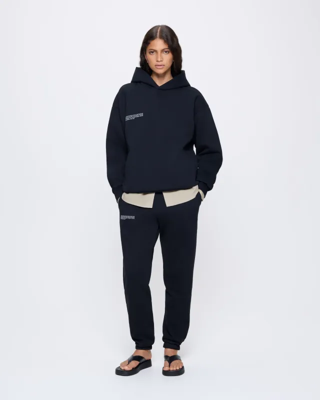 Womens 365 Heavyweight Track Pants—black sold by Pangaia