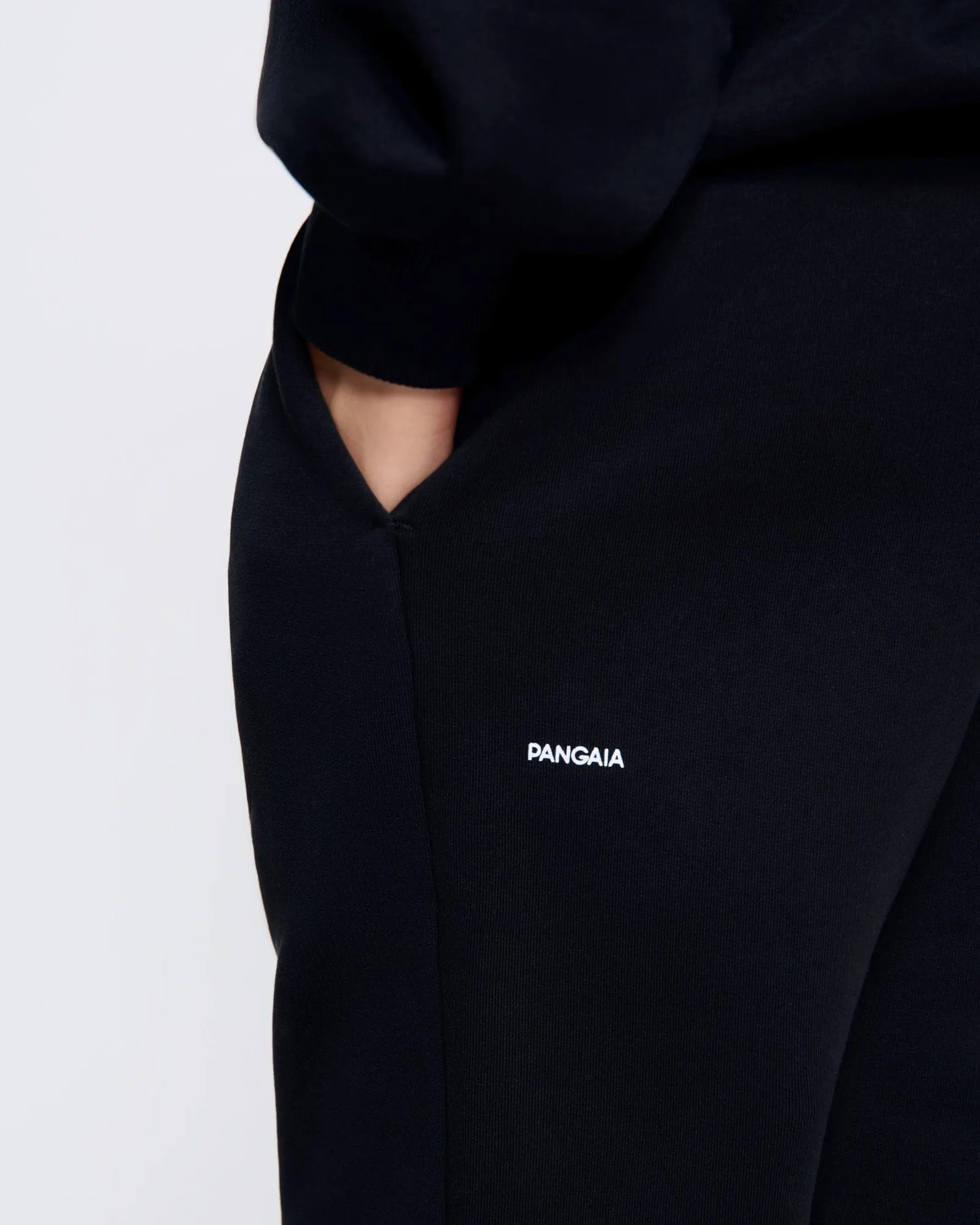 Womens 365 Heavyweight Track Pants—black sold by Pangaia product image thumbnail 3