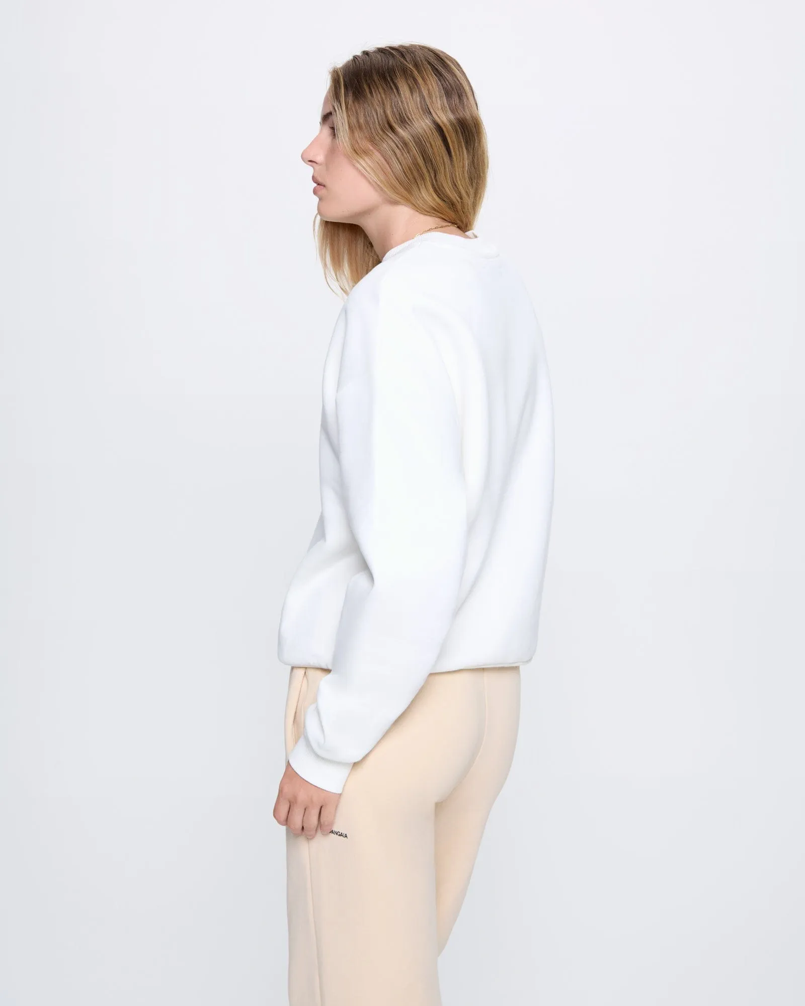 Womens 365 Heavyweight Sweatshirt—off-white sold by Pangaia product image thumbnail 5
