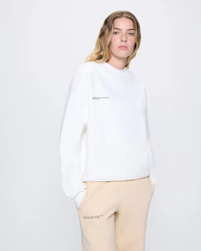 Womens 365 Heavyweight Sweatshirt—off-white sold by Pangaia