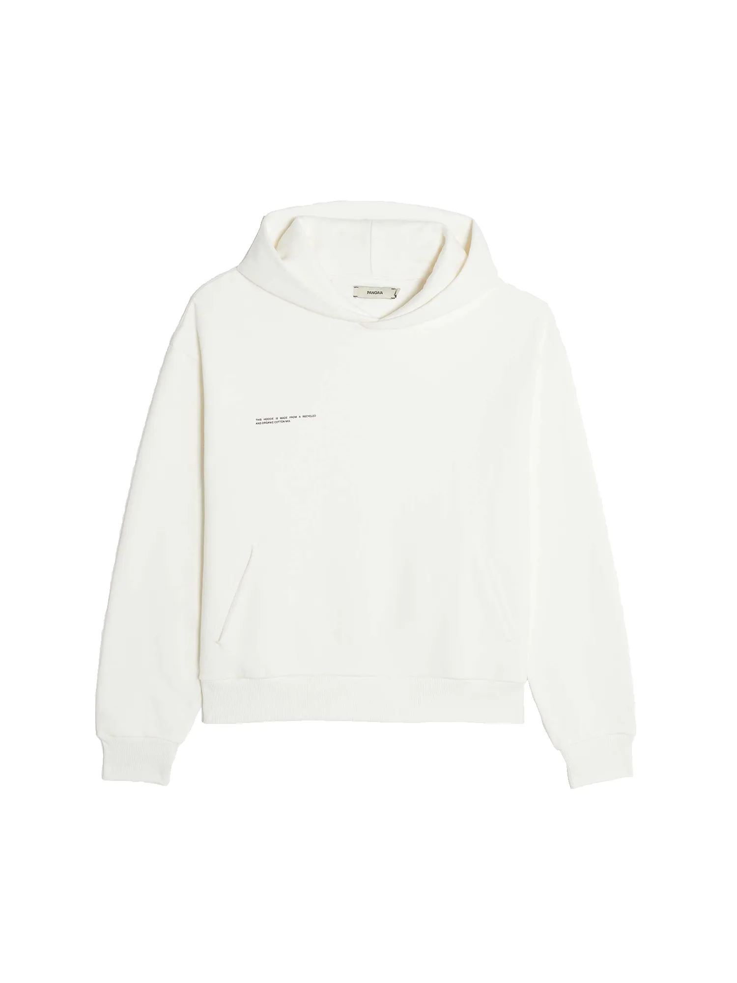 Womens 365 Heavyweight Hoodie—off-white sold by Pangaia product image thumbnail 2