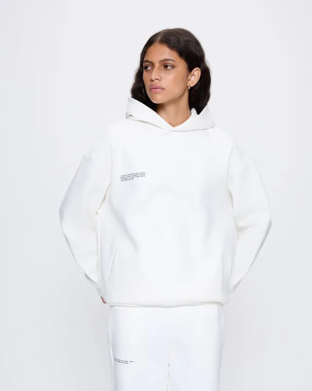 Womens 365 Heavyweight Hoodie—off-white sold by Pangaia