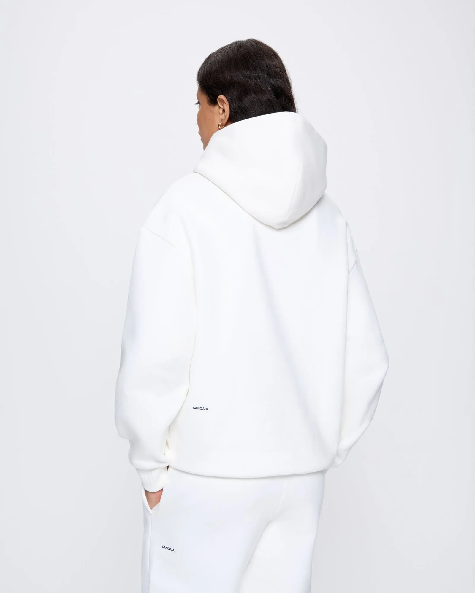 Womens 365 Heavyweight Hoodie—off-white sold by Pangaia product image thumbnail 5