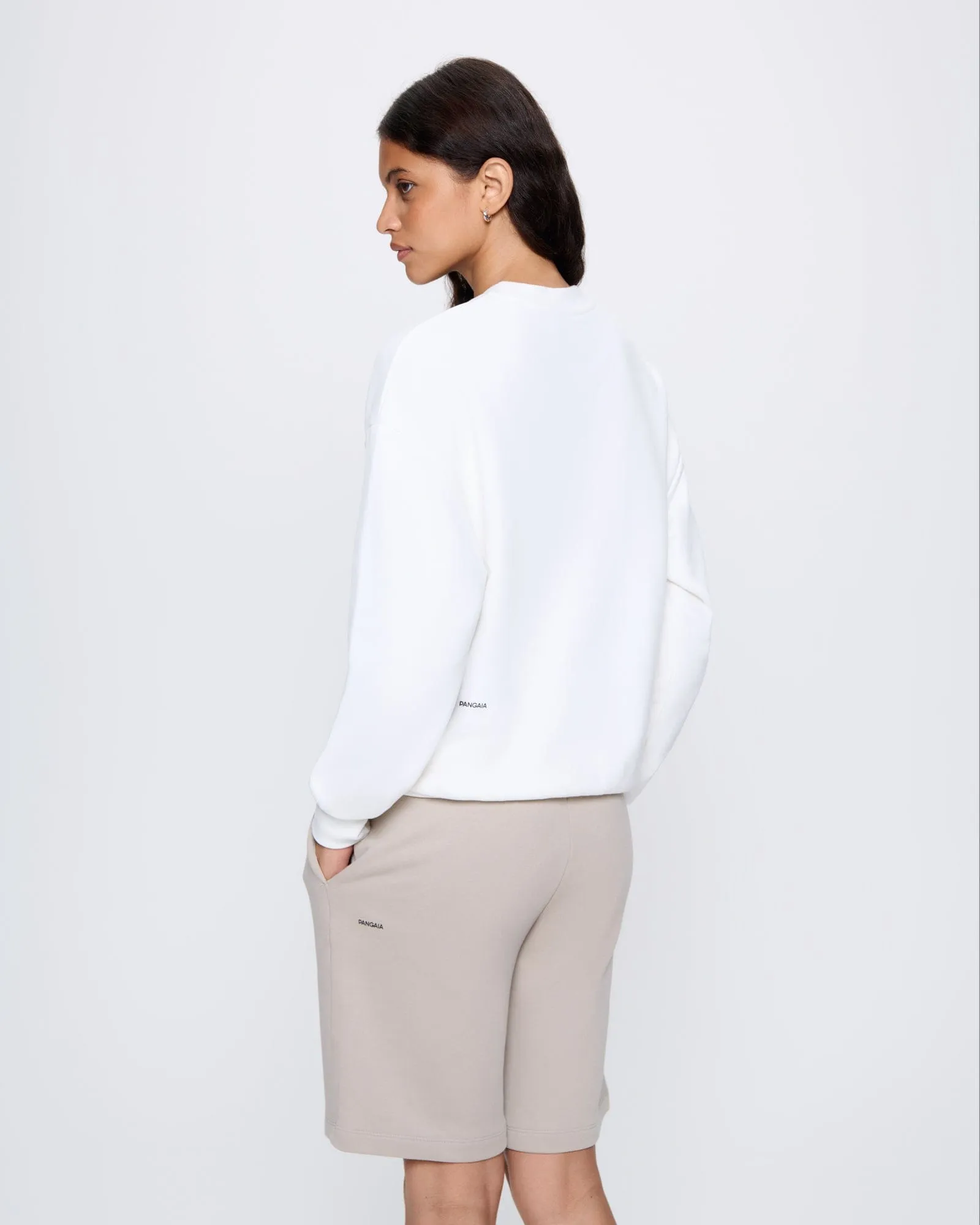 Womens 365 Midweight Sweatshirt—off-white sold by Pangaia product image thumbnail 5