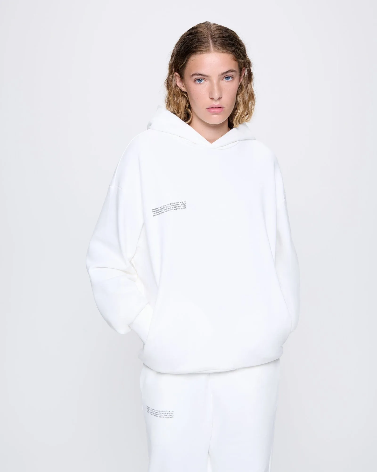 Womens 365 Midweight Hoodie—off-white sold by Pangaia