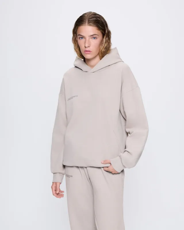 Womens 365 Midweight Hoodie—stone sold by Pangaia