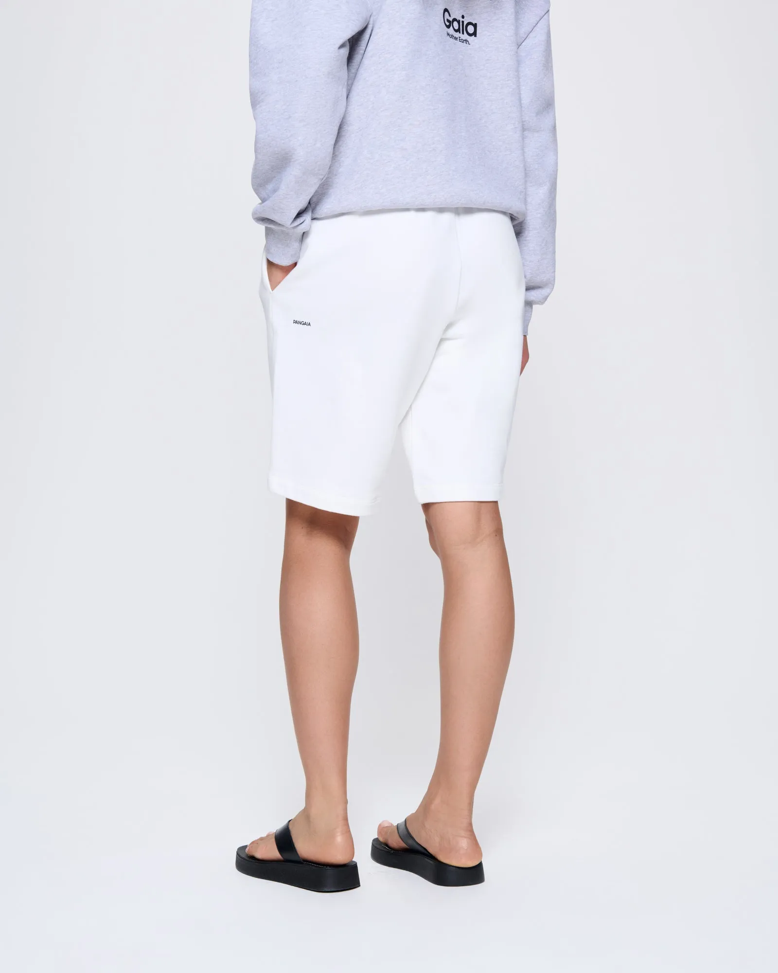 Womens 365 Midweight Long Shorts—off-white sold by Pangaia product image thumbnail 5