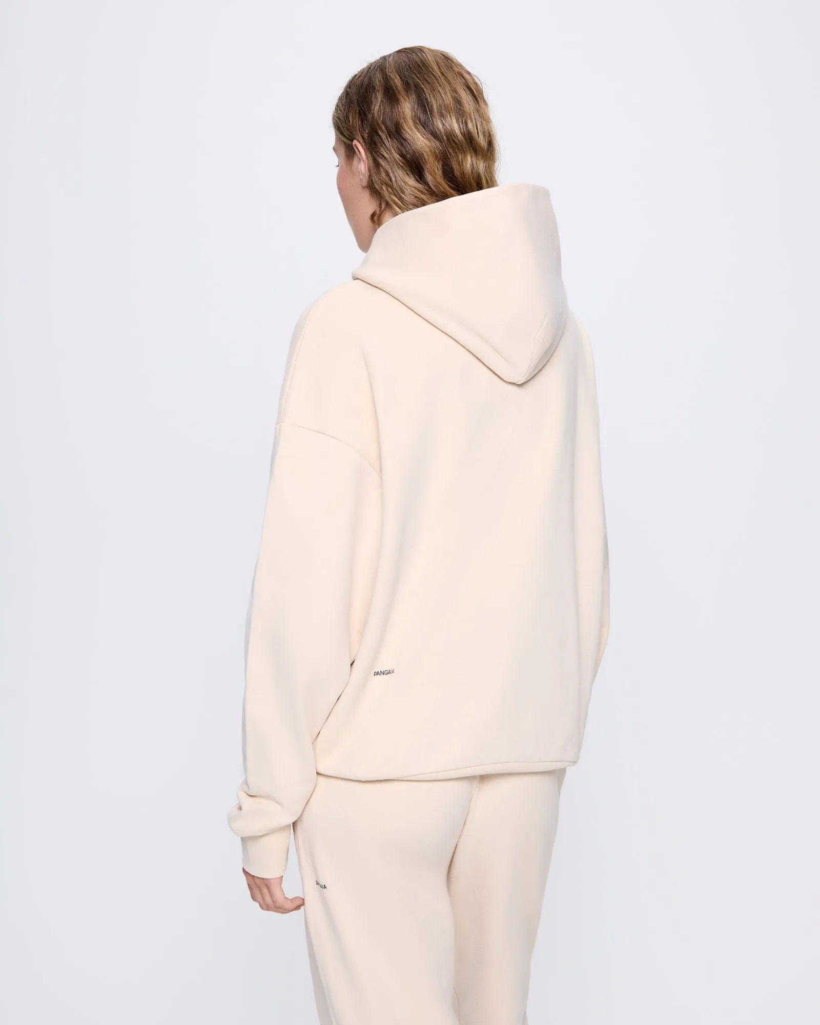 Womens 365 Midweight Hoodie—sand sold by Pangaia product image thumbnail 5