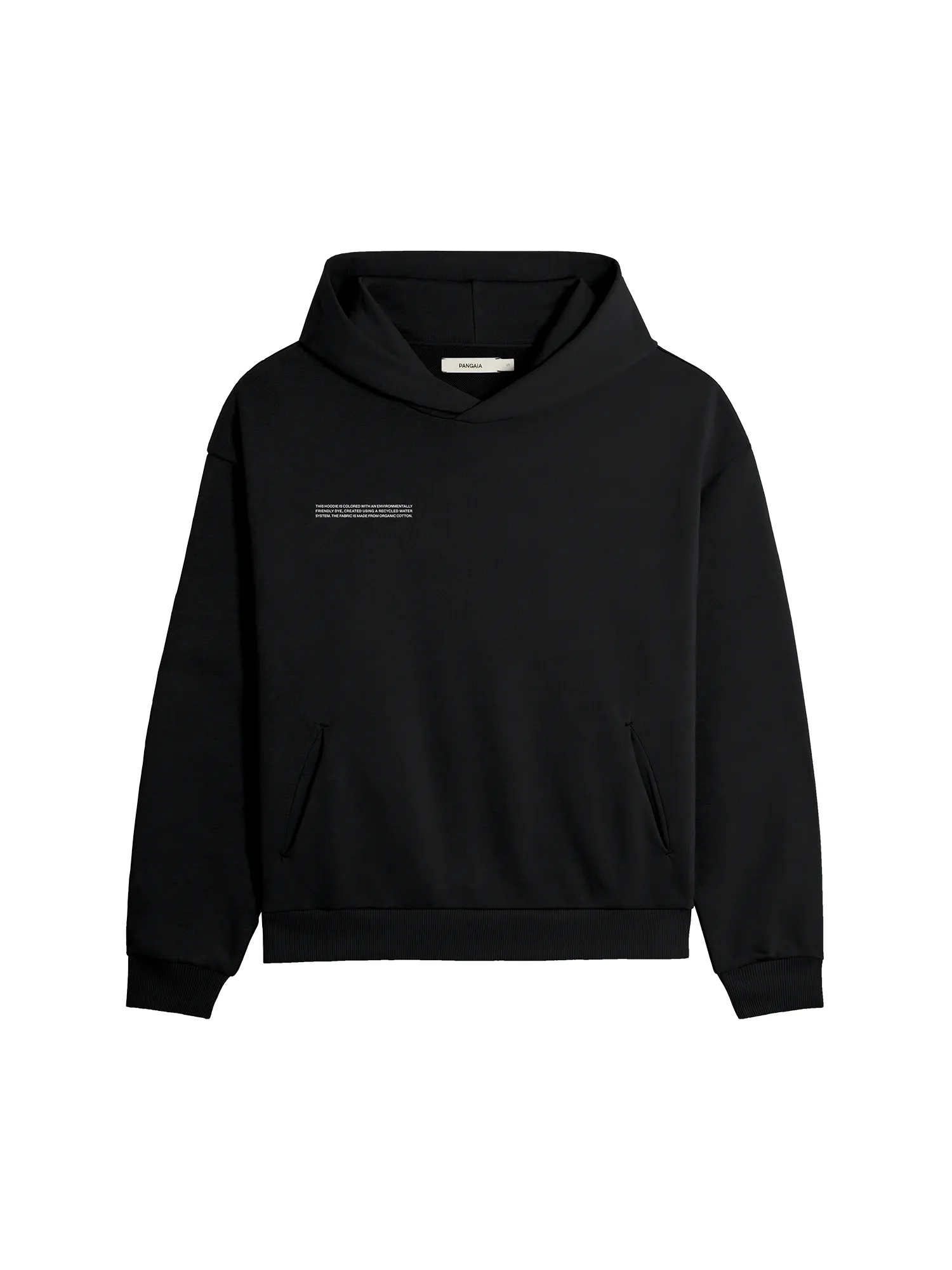Womens 365 Midweight Hoodie—black sold by Pangaia product image thumbnail 2