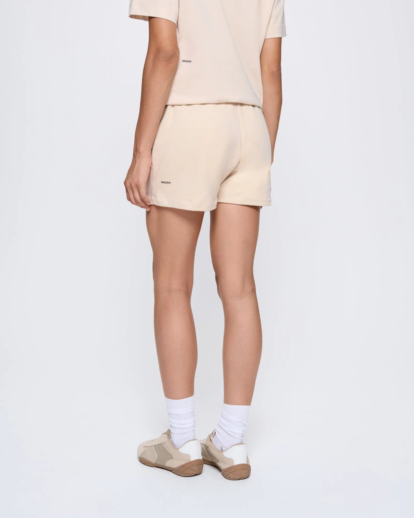 Womens 365 Midweight Shorts—sand sold by Pangaia product image thumbnail 5