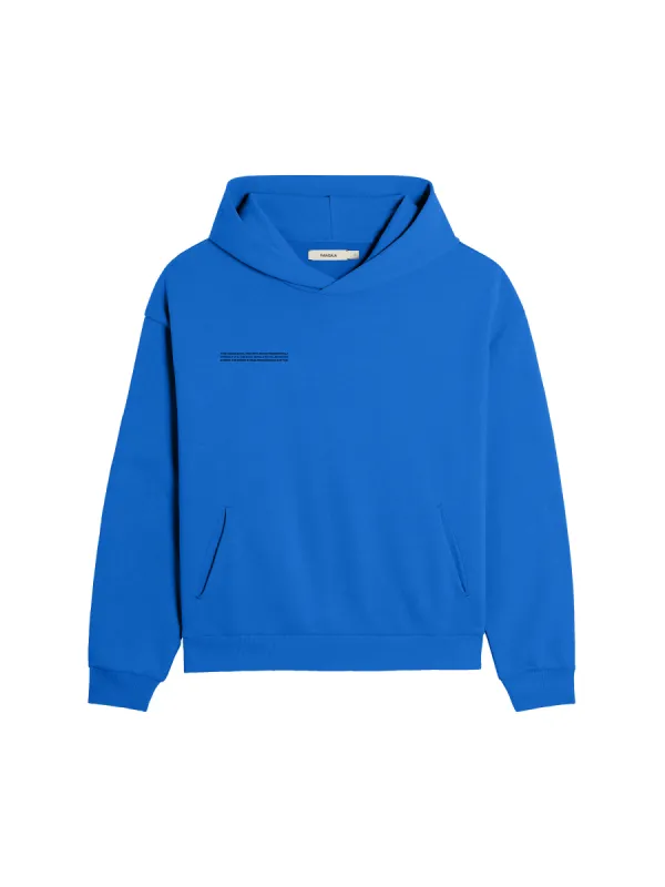 Sale Womens 365 Midweight Hoodie—cobalt blue sold by Pangaia