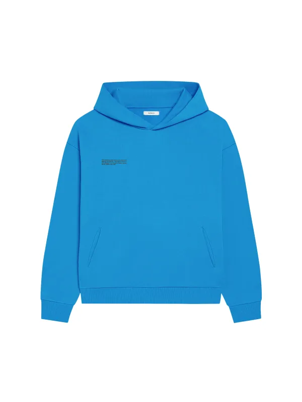 Womens 365 Heavyweight Hoodie—cerulean blue sold by Pangaia