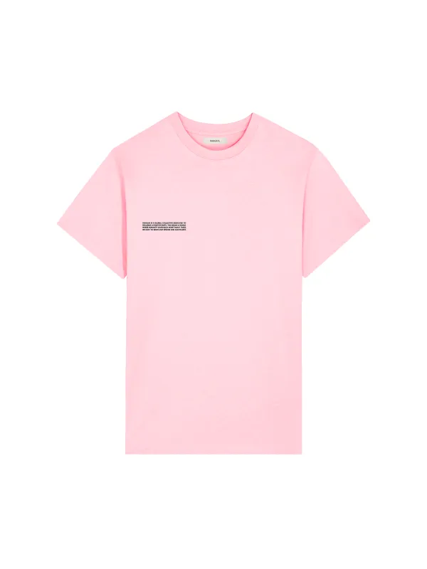 Womens 365 Midweight T-shirt—magnolia pink sold by Pangaia
