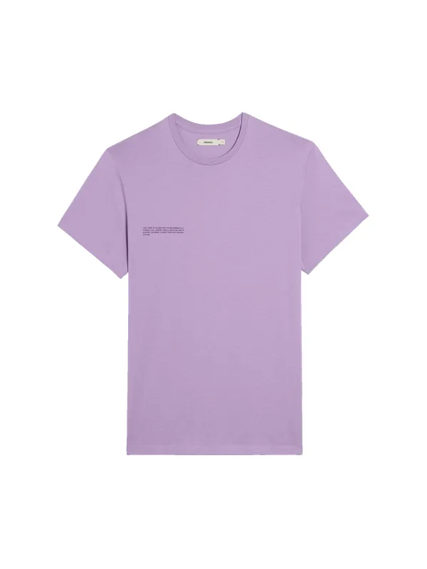 Mens 365 Midweight T-shirt—Orchid Purple made by Pangaia