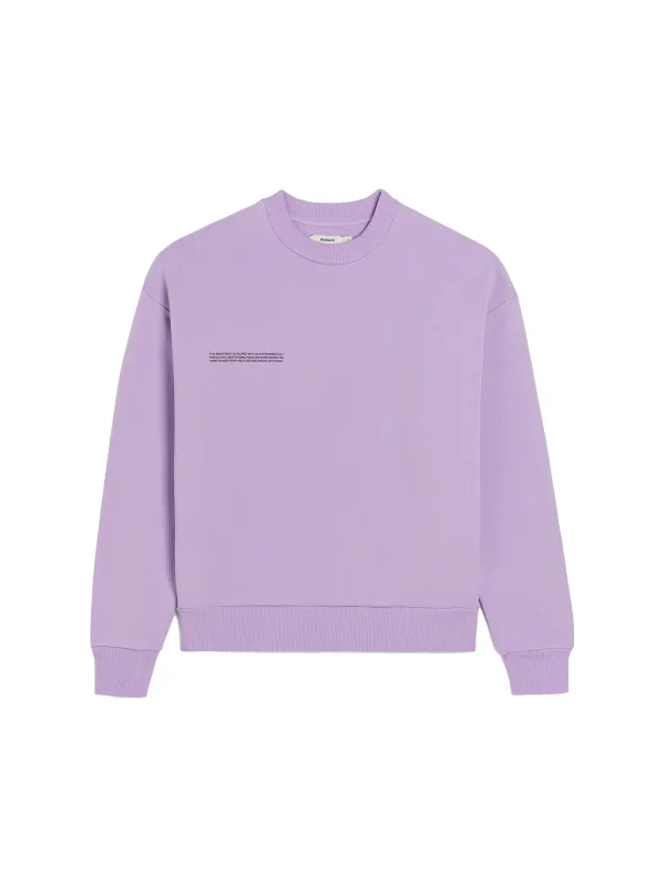 Archive Mens 365 Heavyweight Sweatshirt—orchid purple sold by Pangaia