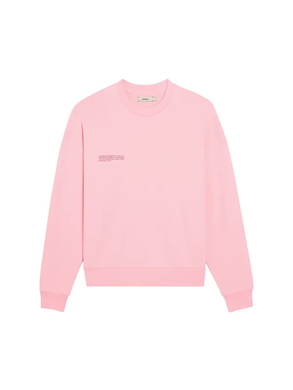 Mens 365 Midweight Sweatshirt—sakura pink sold by Pangaia