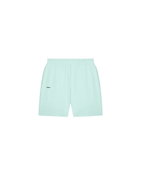 Mens 365 Midweight Mid Length Shorts—reflect blue sold by Pangaia