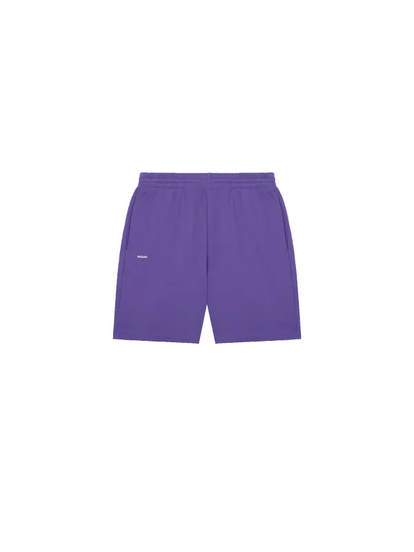 Mens 365 Midweight Mid Length Shorts—ultraviolet sold by Pangaia