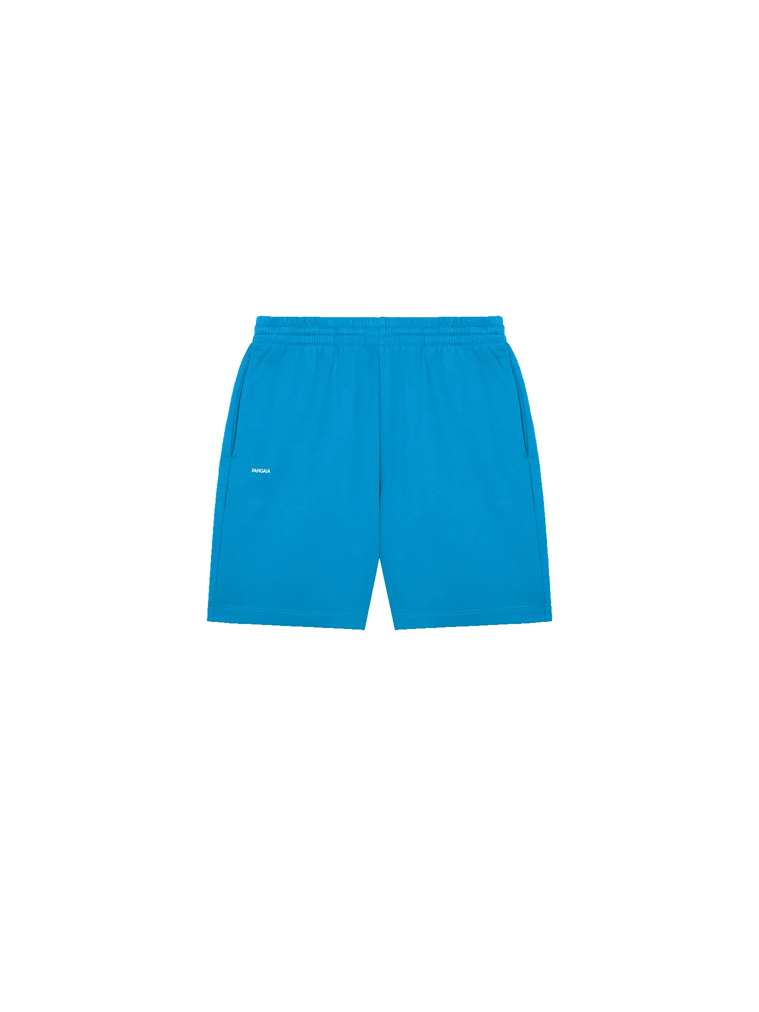 Mens 365 Midweight Mid Length shorts—geyser blue sold by Pangaia