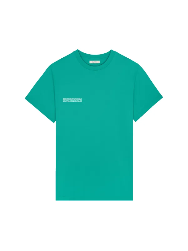 Womens 365 Midweight T-shirt—Malachite Green sold by Pangaia