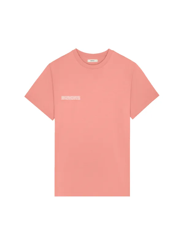Mens 365 Midweight T-shirt—Dewy Rose sold by Pangaia