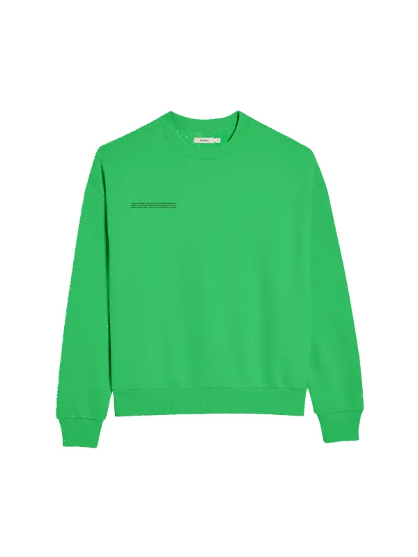 Mens 365 Heavyweight Sweatshirt—jade green sold by Pangaia