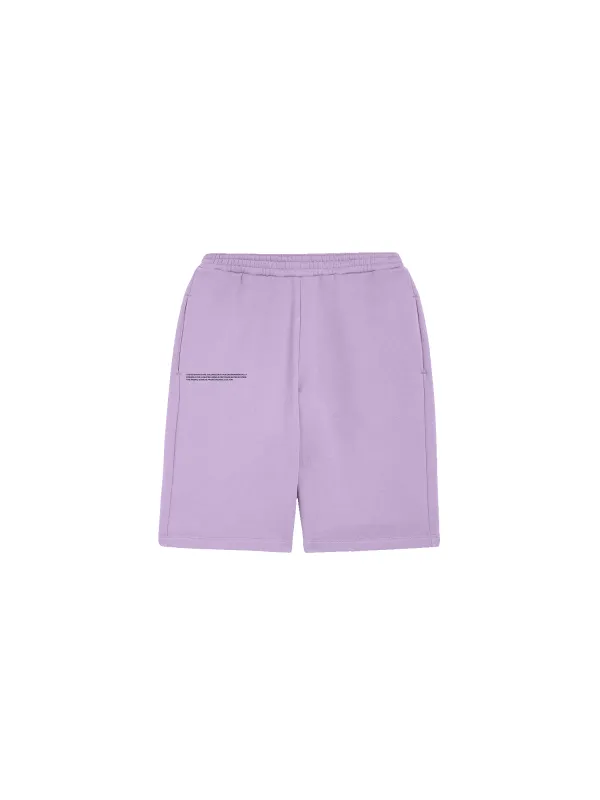 Mens 365 Midweight Long Shorts—orchid purple sold by Pangaia