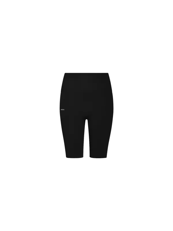 Archive Women's Plant-Stretch Compressive Cycle Shorts—black sold by Pangaia