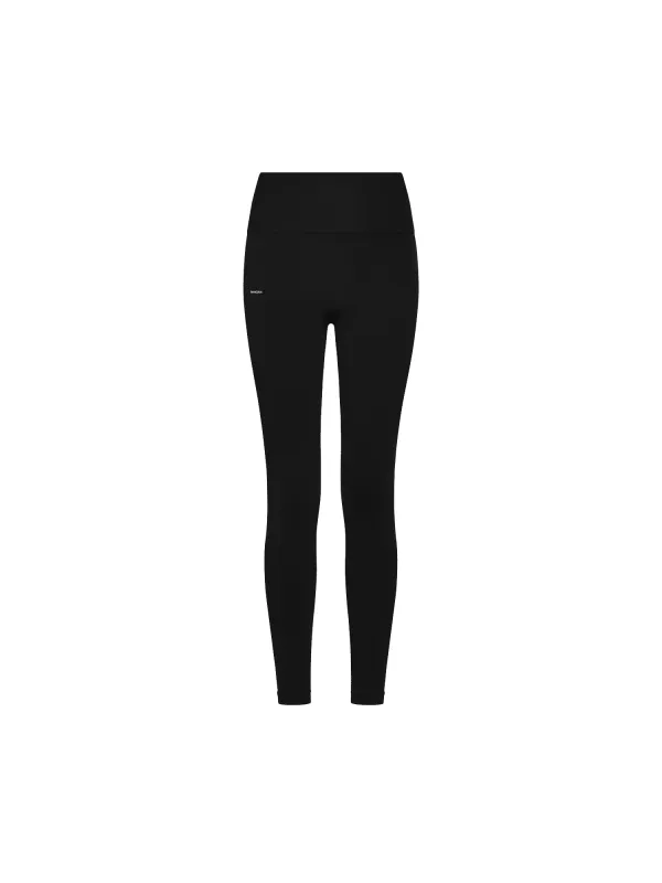 Archive Womens Plant-Stretch Compressive Leggings—Black sold by Pangaia