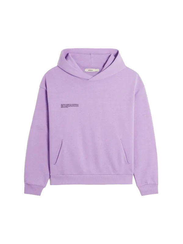Mens 365 Heavyweight Hoodie—orchid purple sold by Pangaia