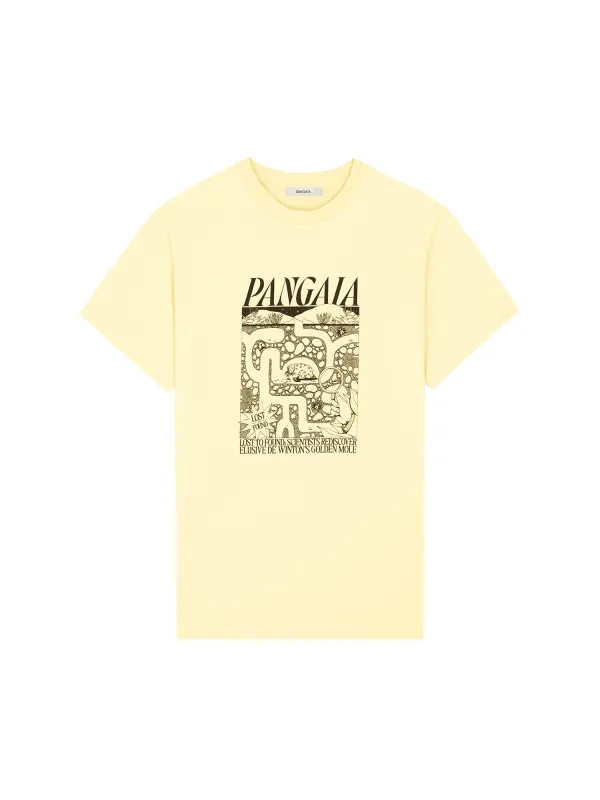 Archive Womens Elusive Mole Hope T-Shirt—sunbeam yellow sold by Pangaia