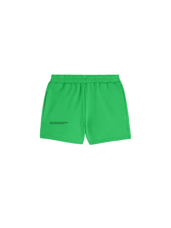 Archive Mens 365 Midweight Shorts—jade green sold by Pangaia