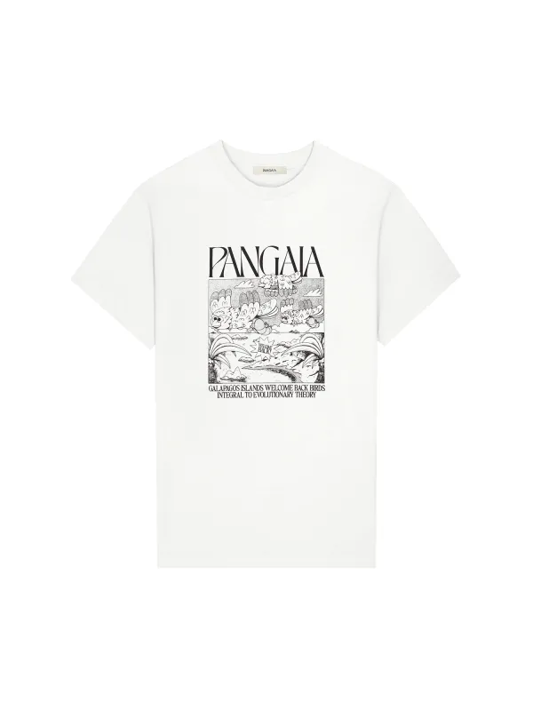 Mens Finches Return Hope T-Shirt—off-white sold by Pangaia