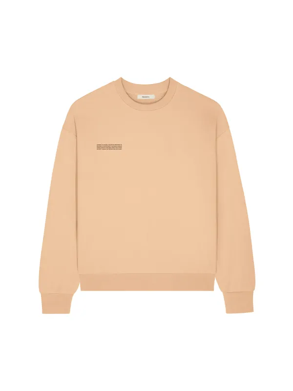 Mens 365 Midweight Sweatshirt—desert camel sold by Pangaia