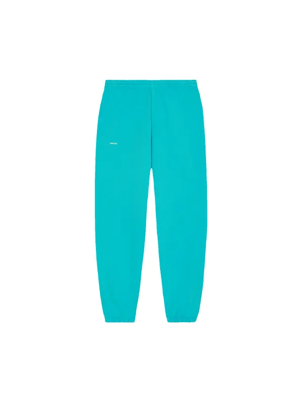Womens 365 Midweight Track Pants—Ocean Turquoise sold by Pangaia