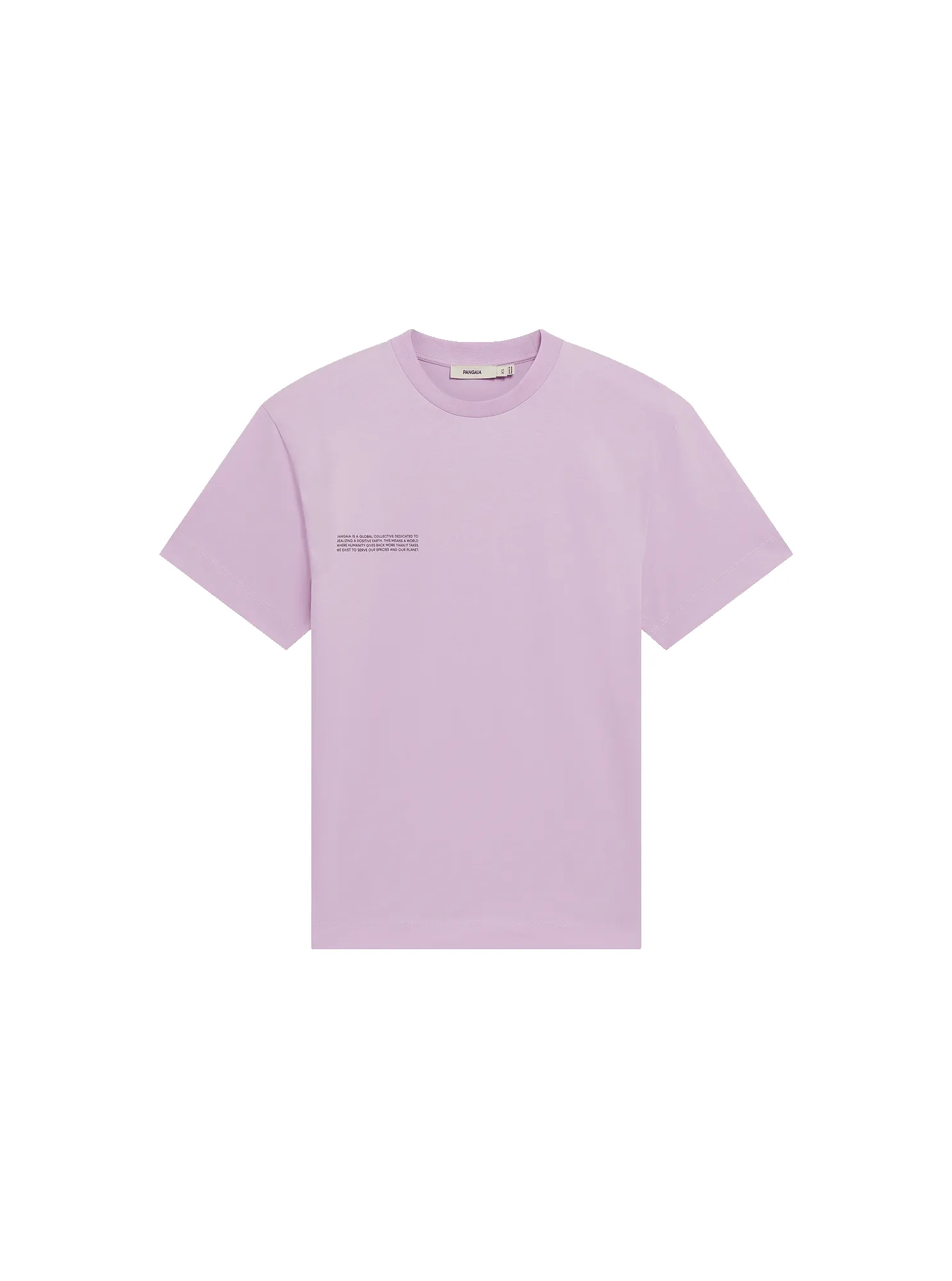 Mens 365 Midweight T-shirt—Crocus Purple sold by Pangaia product image thumbnail 2