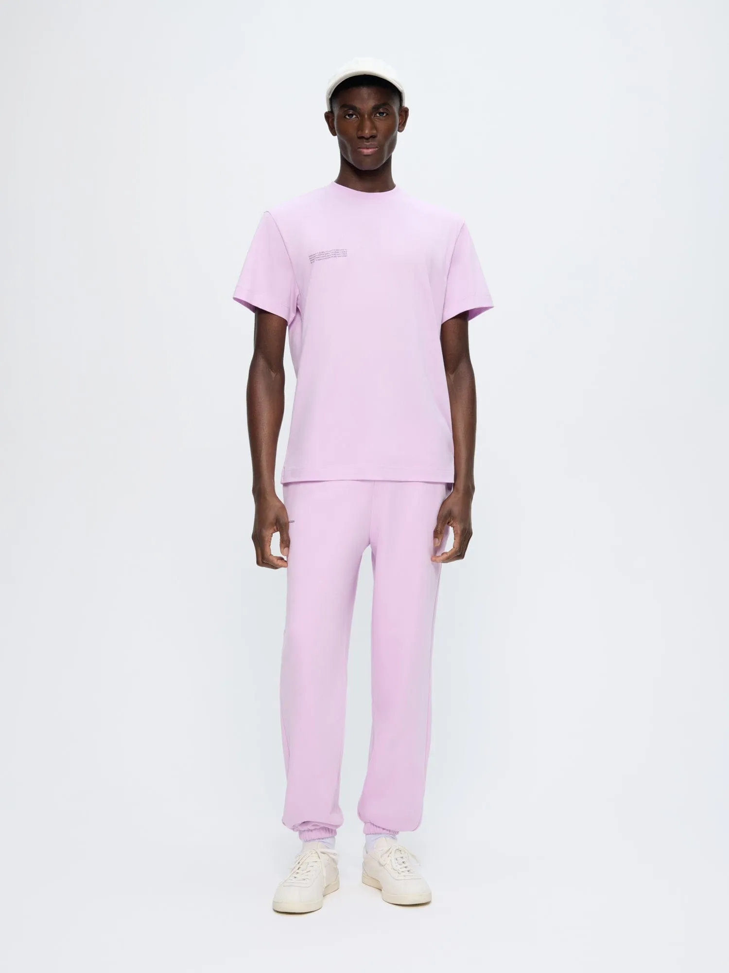 Mens 365 Midweight T-shirt—Crocus Purple sold by Pangaia product image thumbnail 3