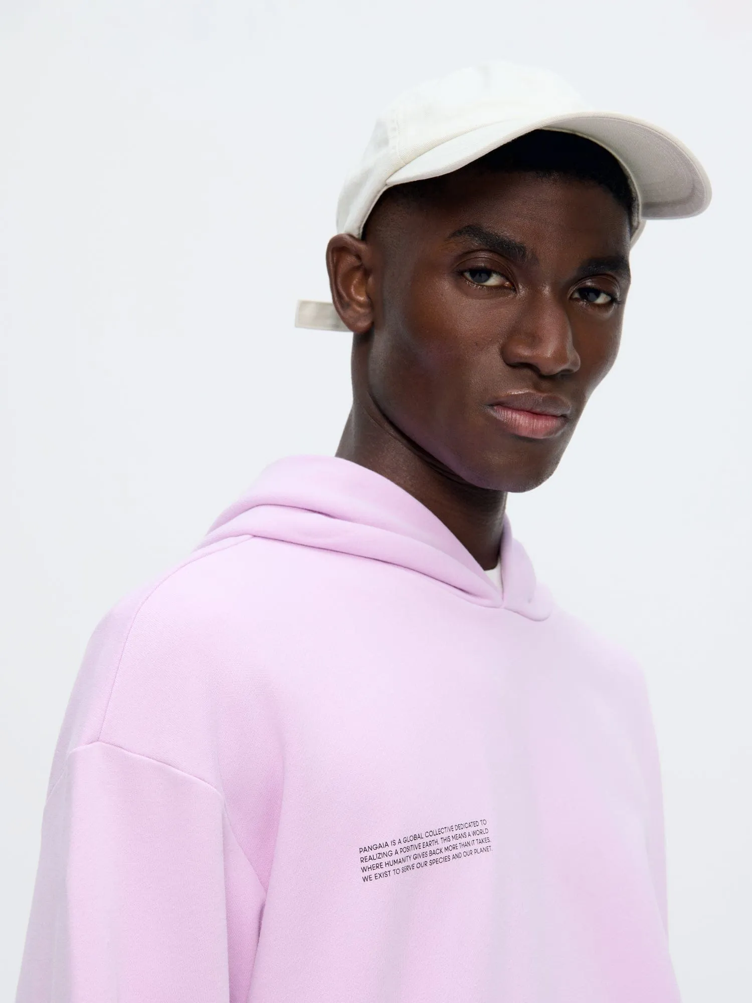 Mens 365 Midweight Hoodie—Crocus Purple sold by Pangaia product image thumbnail 4